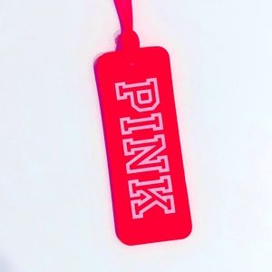 Victoria’s Secret PINK luggage tag Rare HTF NWOT Rare